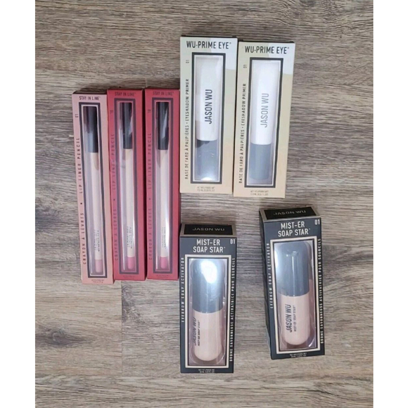 Jason Wu Make-Up Lot of Lip Liner Pencils, Eye Primers, Eyebrow Soap Acttivators - Picture 1 of 8